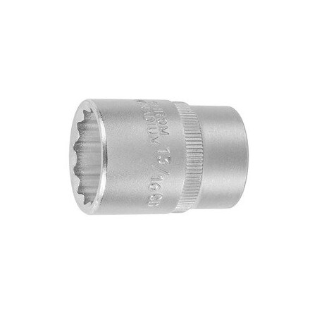 Holex 1/2 inch Drive Socket, 12 pt, 13/16 inch, 642122.8125 642122 13/16